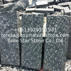 China China Granite Kerbstone Dark Grey G654 Granite Curbstone Rough Picked Finish Side Stone supplier