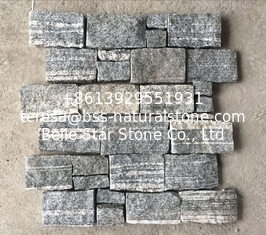 China Cloudy Grey Granite Z Stone Cladding back with Steel Wire,Natural Z Stone Panel,Culture Stone Wall supplier