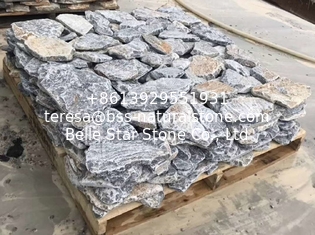 China New Oyster Quartzite Random Flagstone,Quartzite Irregular Flagstone,Crazy Stone,Landscaping Random Tumbled Stone supplier