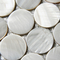 Handmade Beautiful Sea shell Mosaic Freshwater Shell Mosaic Small Round Pieces in Dia 25mm supplier