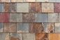 Multicolor Slate Roof Tiles Rusty Roof Slates Natural Slate Roofing supplier