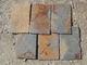 Multicolor Slate Roof Tiles Rusty Roof Slates Natural Slate Roofing supplier