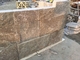 Yellow Granite Retaining Wall Natural Stone Cladding Granite Backsplash Wall Corner Stone supplier