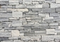 Cloudy Grey Granite Z Stone Cladding back with Steel Wire,Natural Z Stone Panel,Culture Stone Wall supplier