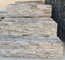 White Wood Granite Culture Stone,Natural Thin Stone Veneer,Fireplace Stacked Stone Wall Panel supplier